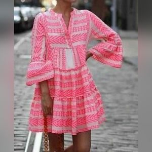 Boho Mini Dress New With Tags